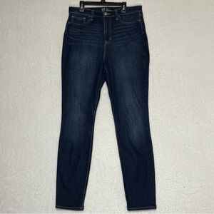 GAP Women’s High Rise Favorite Jegging Dark Wash Skinny Jeans Size 10 Long